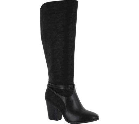 Easy Street Women's Premium Tall Boot Black Size 6 M