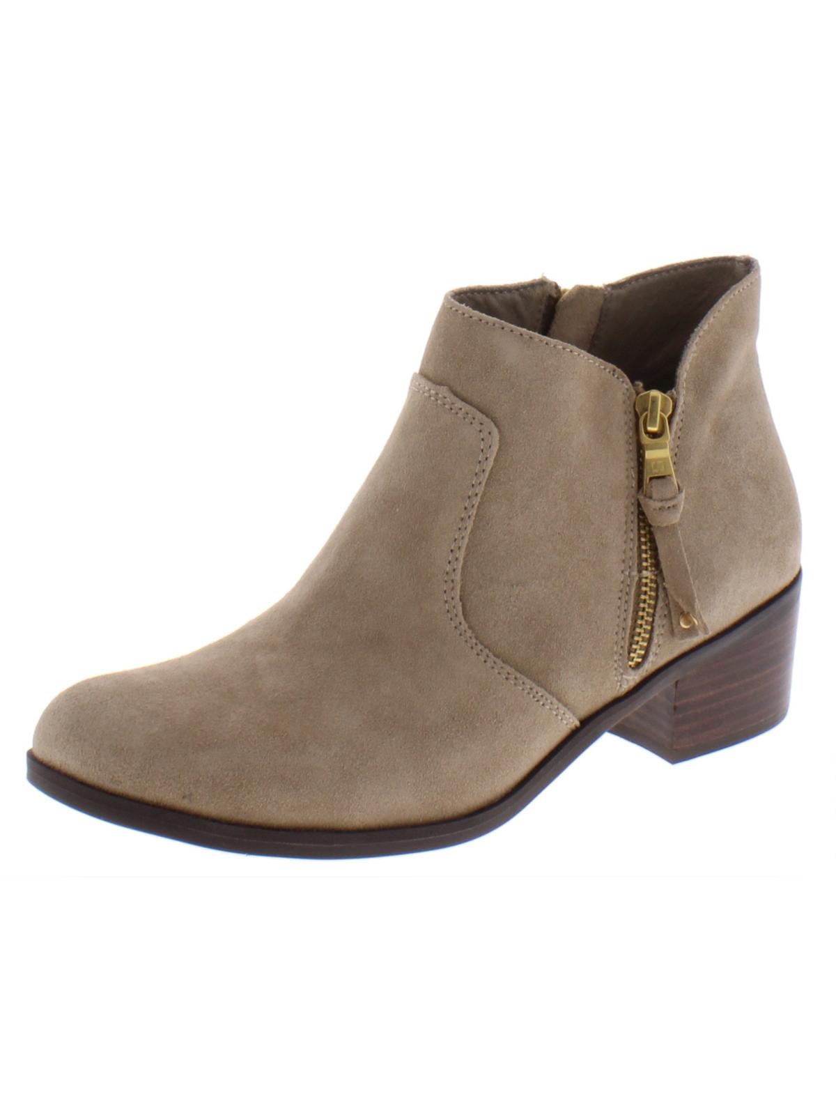 Baretraps Women's Uriel Suede Ankle Booties Brown 10 M