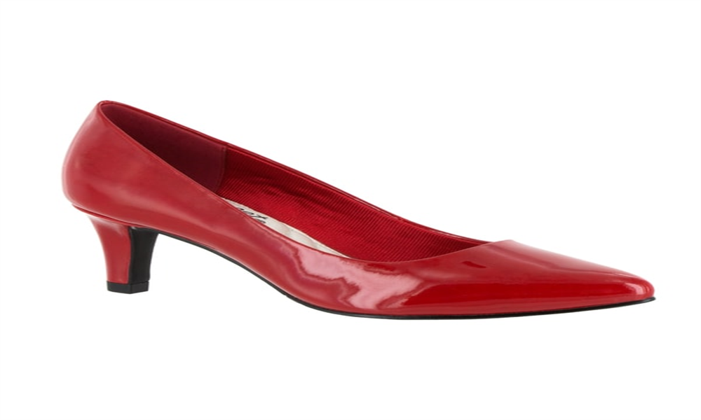 Easy Street Women's  Pointe -Red  Size 10 WW