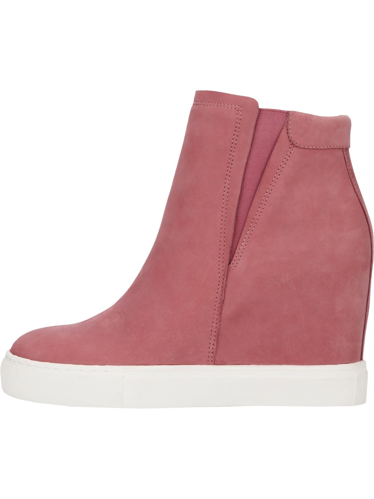Kenneth Cole Women's Kam Pull on Wedge High Top Sneakers Red Size 9 M