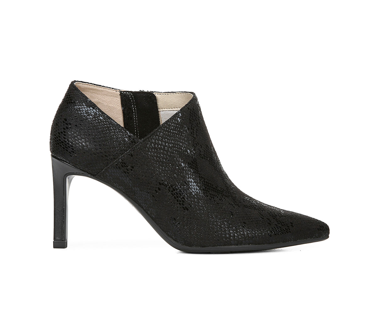 Life Stride Women's Nicolette Pointed Toe Bootie Black Size 6.5