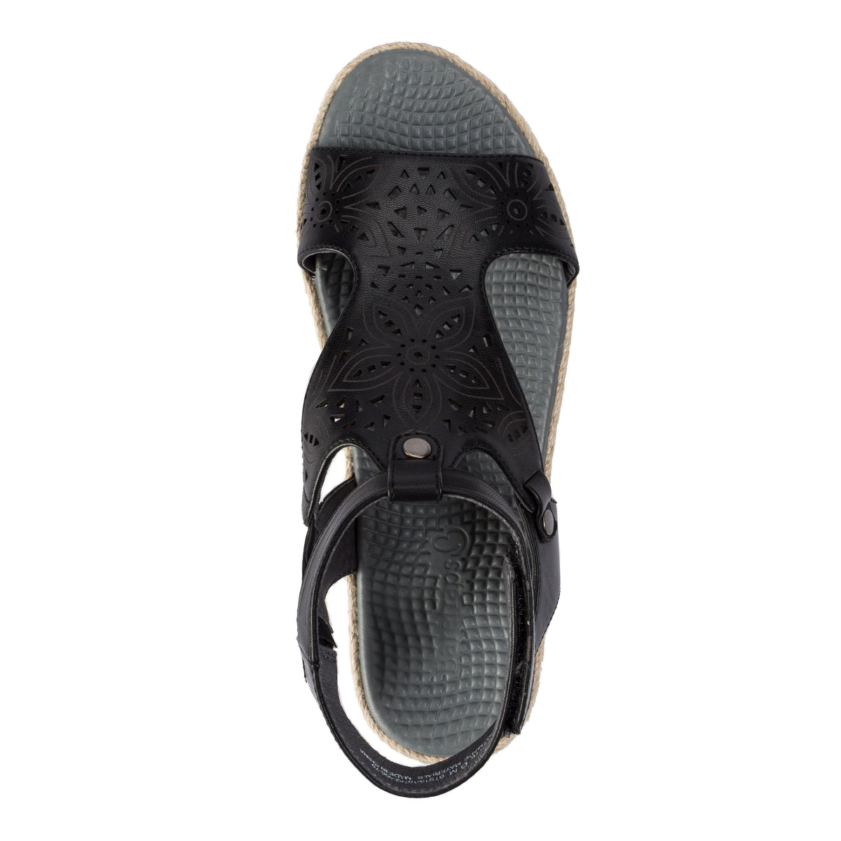 Bare Traps Women's Bernedette Open Toe Casual Platform Sandals Black Size 8.5 M