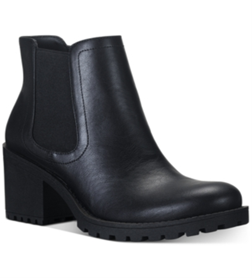 American Rag Women's Morghan Fabric Closed Toe Ankle Chelsea Boots Black Size 11 M