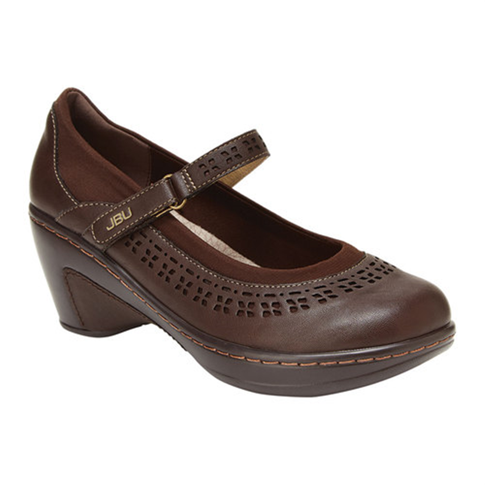 JBU Women's Pump Brown Size 7M