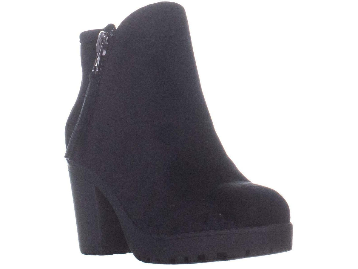 Call It Spring Womne's Jolles Lug Sole Ankle Boots Black Size 6 B