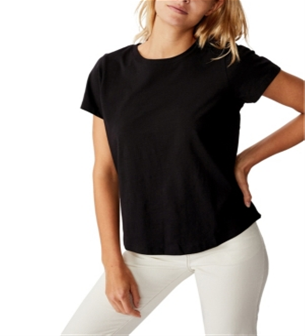 Cotton on Women's the One Crew Tee Black Size X-Small