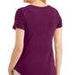 JM Collection Women's Solid Rayon Span Purple Size Large