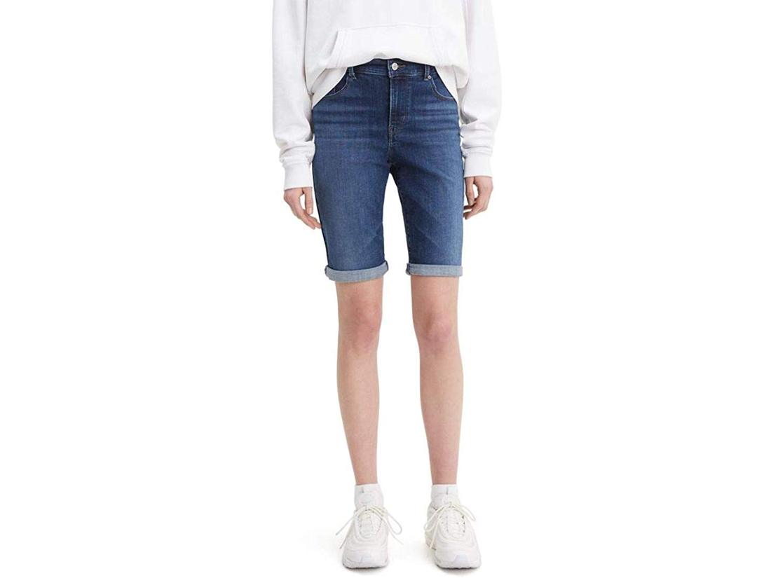 Levi's Women's Bermuda Shorts Blue Size 29