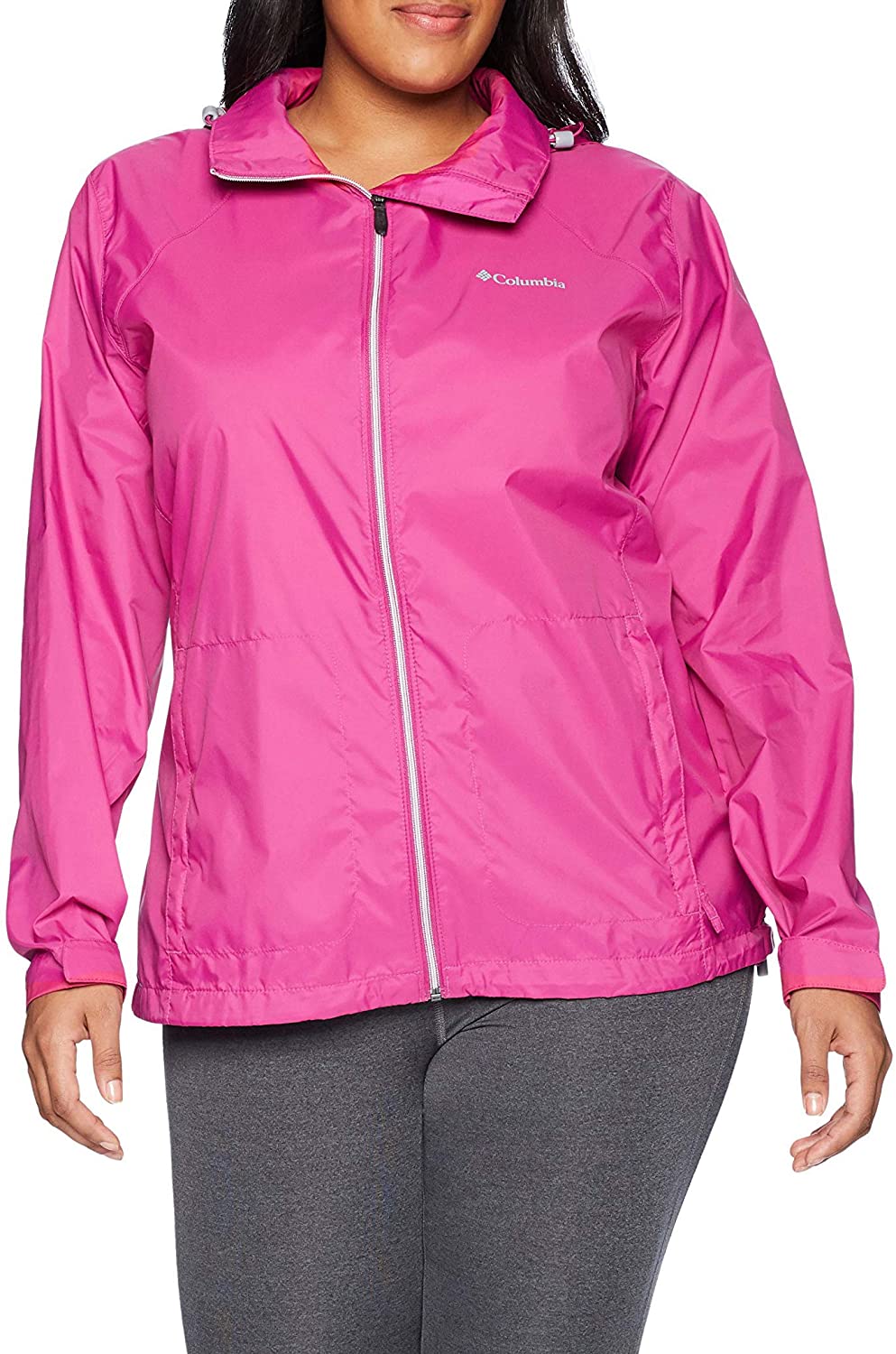 Columbia Women's Plus Switchback III Jacket Pink Size 2X