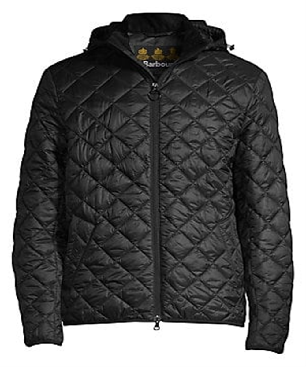 Barbour Men's Tropo Quilted Jacket Black Size X-Large