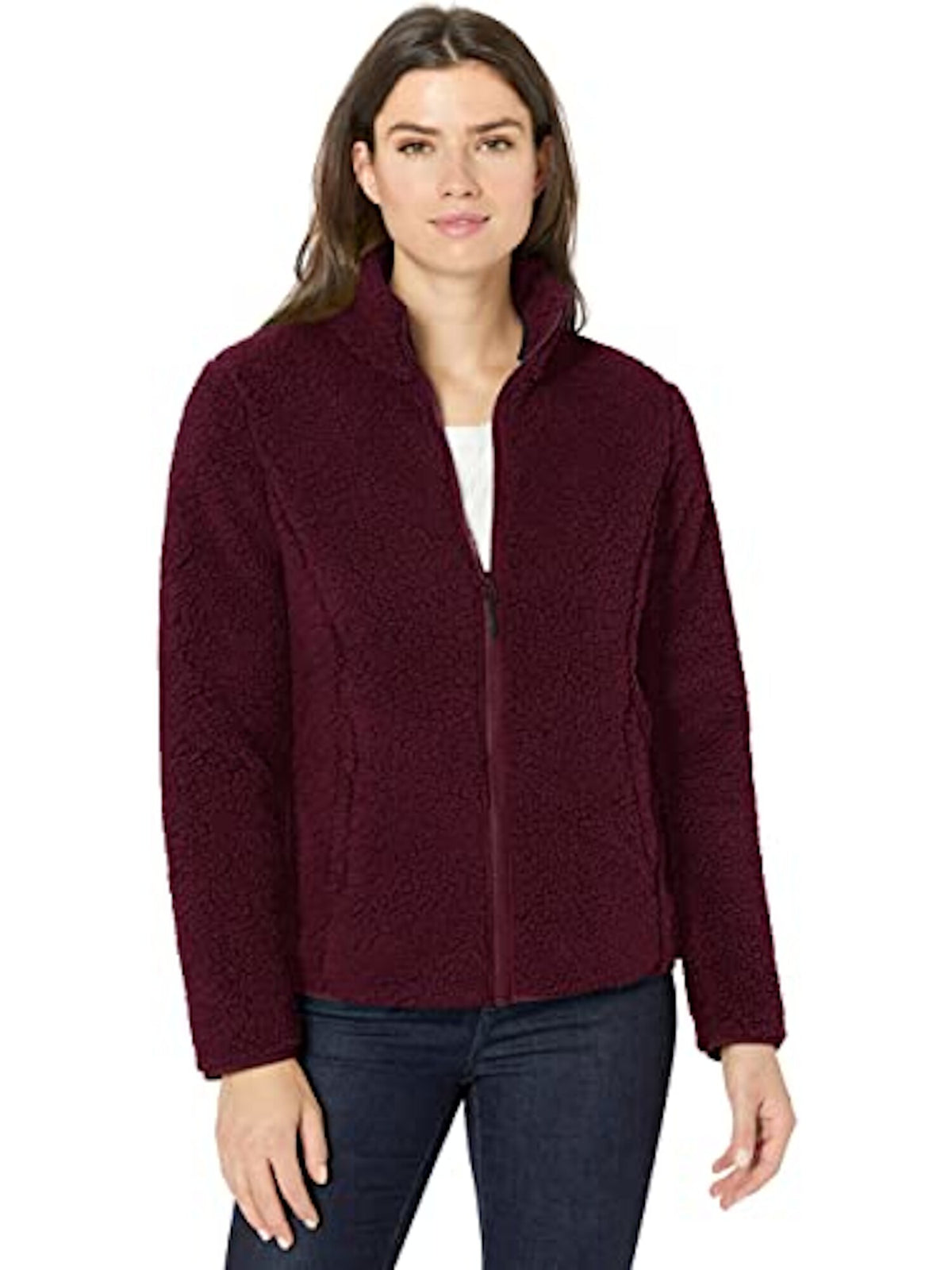 Calvin Klein Women's Zip up Jacket Purple Size Medium