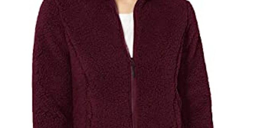 Calvin Klein Women's Zip up Jacket Purple Size Medium
