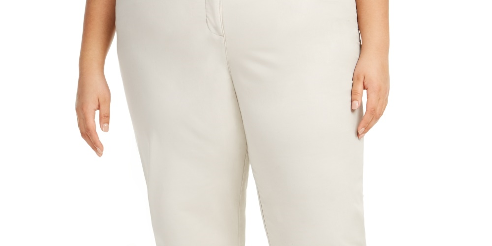 Karen Scott Women's Plus Size Capri Pants Gray Size Petite Small