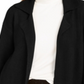 Style & Co Women's Open Front Topper Jacket Black Size X-Small