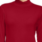 Style & Co Women's Mock-Neck Top Red Size XX Large