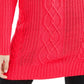 American Rag Junior's Tunic Sweater Red Size X-Large
