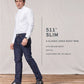 Levi's Men's 511 Slim Fit Hybrid Trousers Black Size 30X30