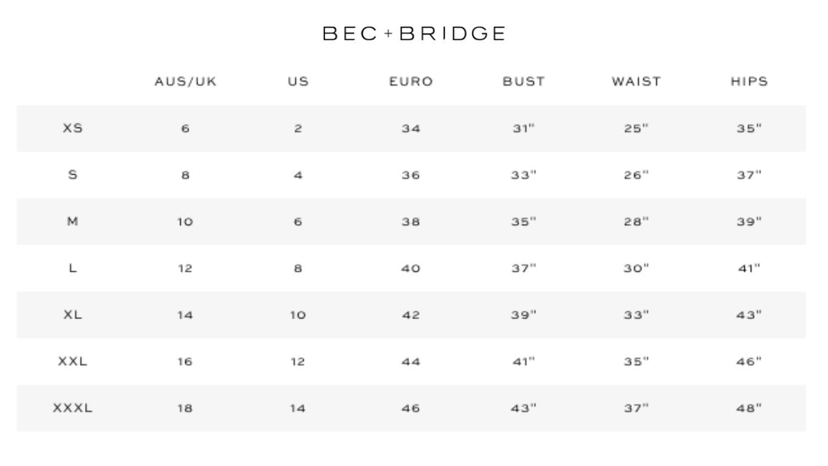 Bec + Bridge - Adele Bodice Top