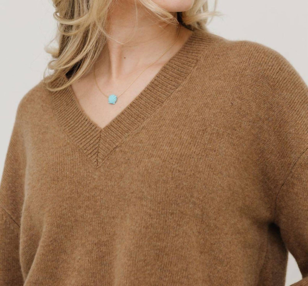 Aliita - Women's Concha Turquoise Necklace