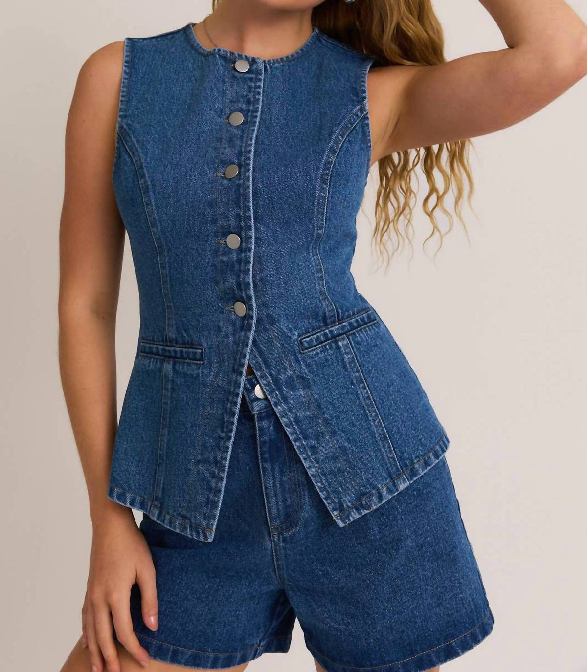 Le Lis - Alyx Tailored Denim Vest