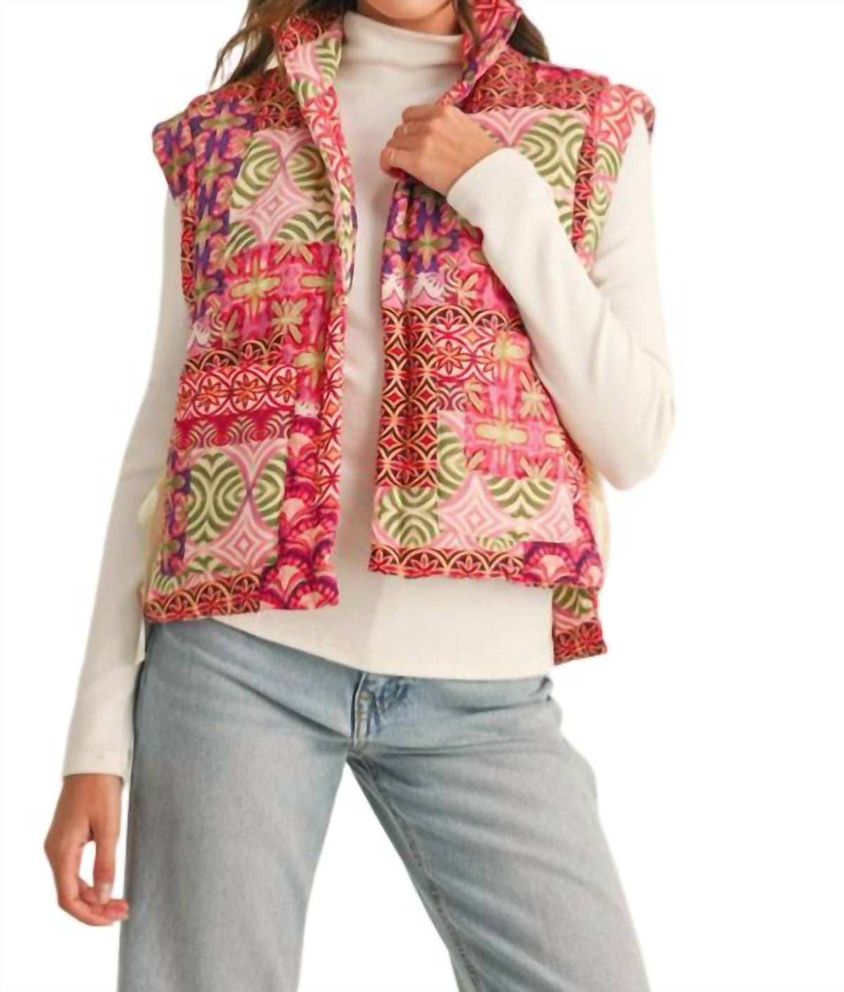 &Merci - Patchwork Quilted Vest
