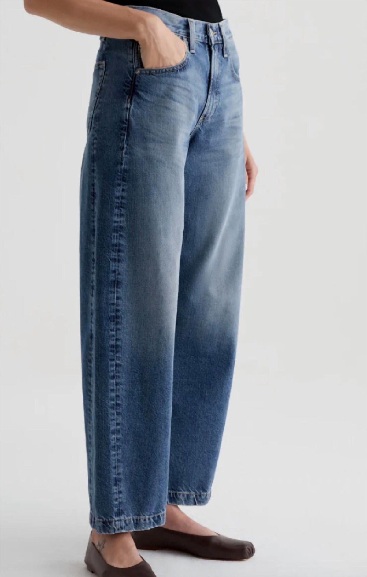 Ag Jeans - Hattie High Rise Barrel Jeans