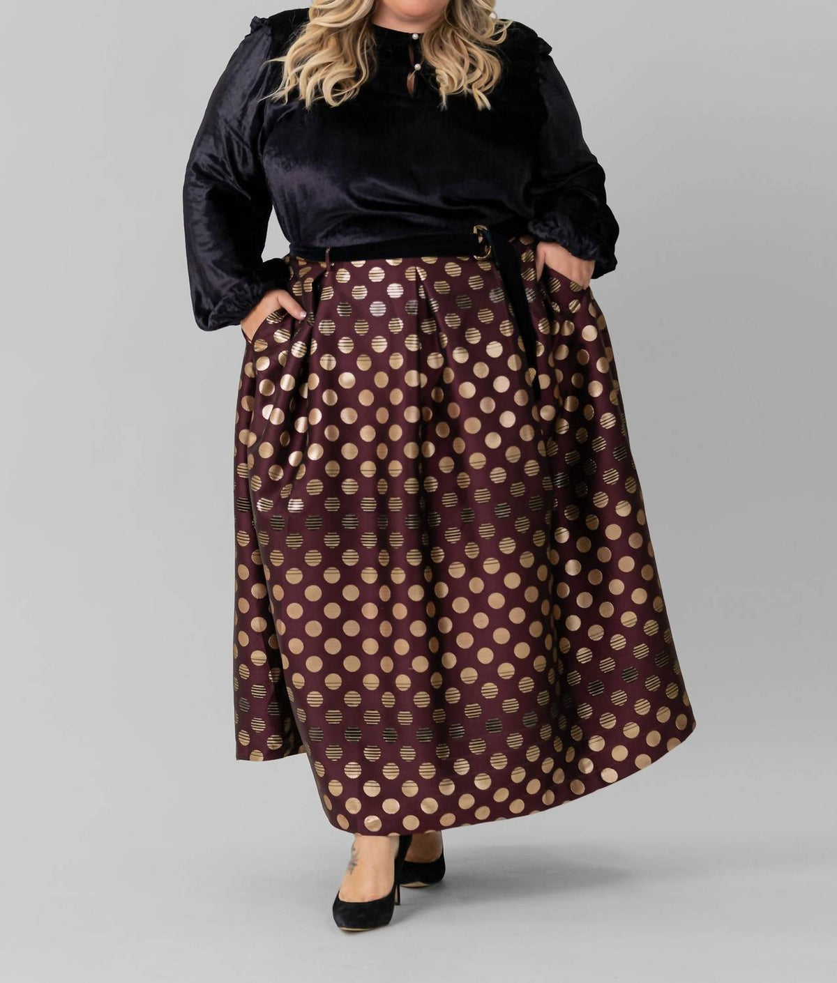 Emily Lovelock - Hazel Long Sleeve Top - Plus