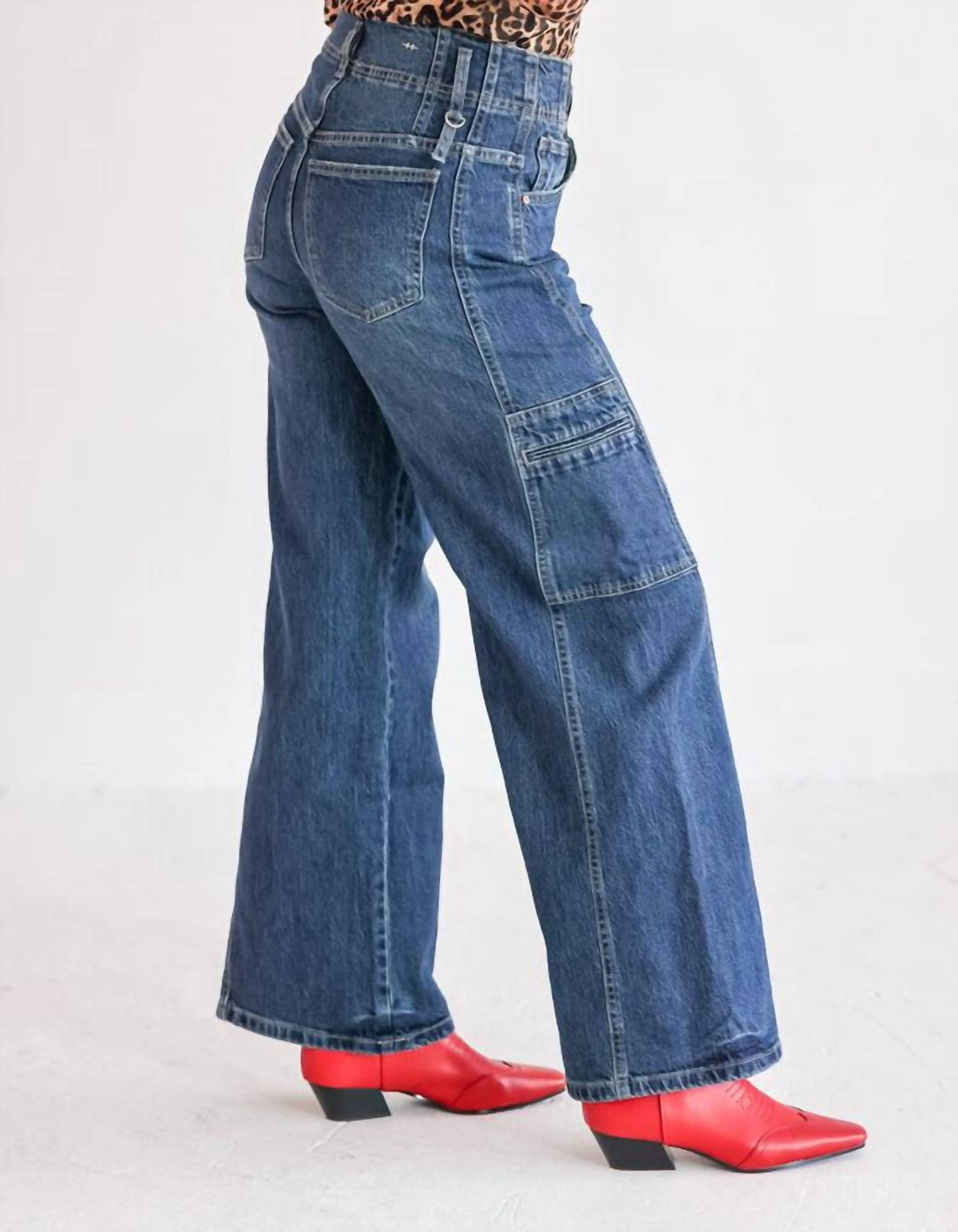 Habitual - Cargo Extra Wide Leg Jeans