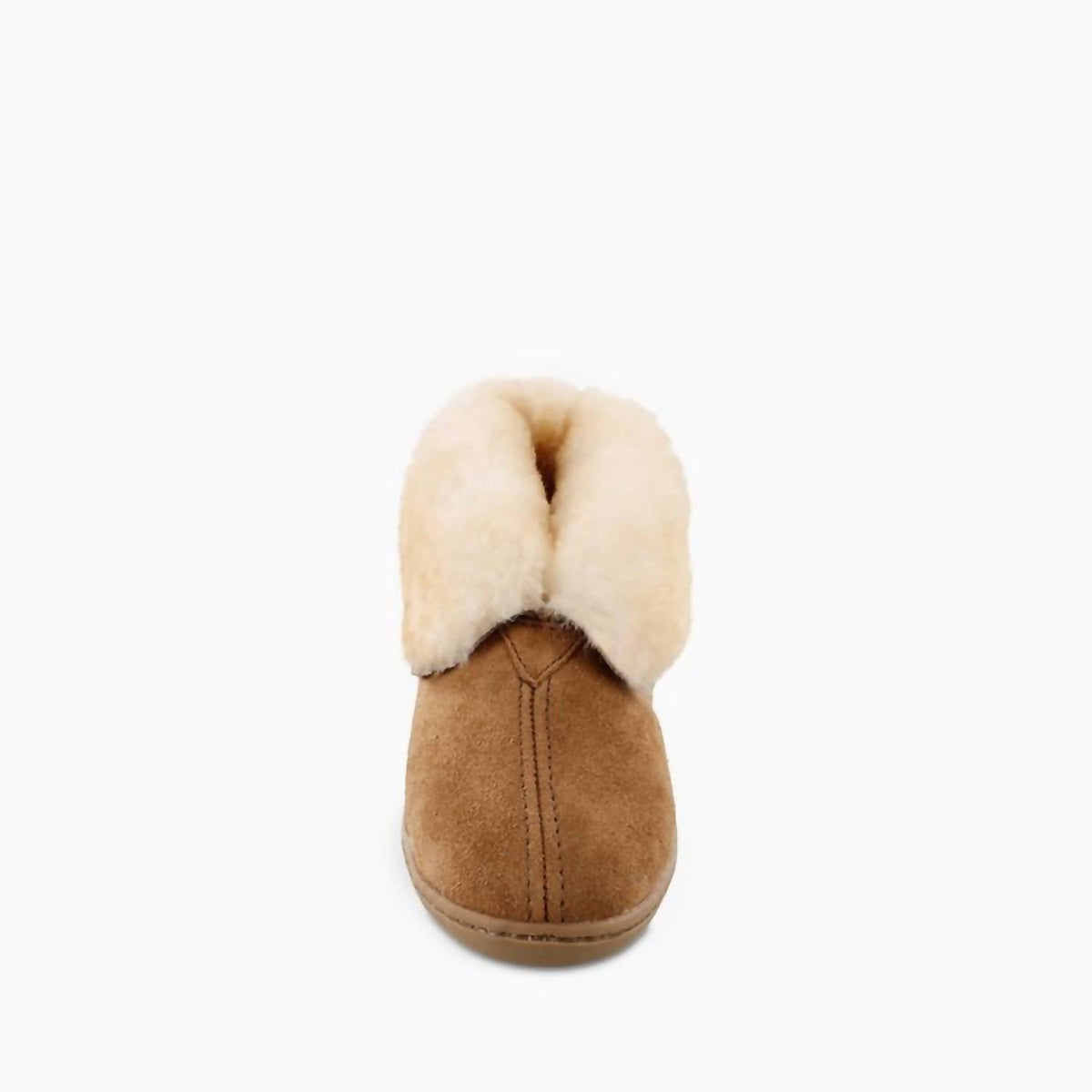 Minnetonka - Men's Sheepskin Moccasin Ankle Boots - Wide