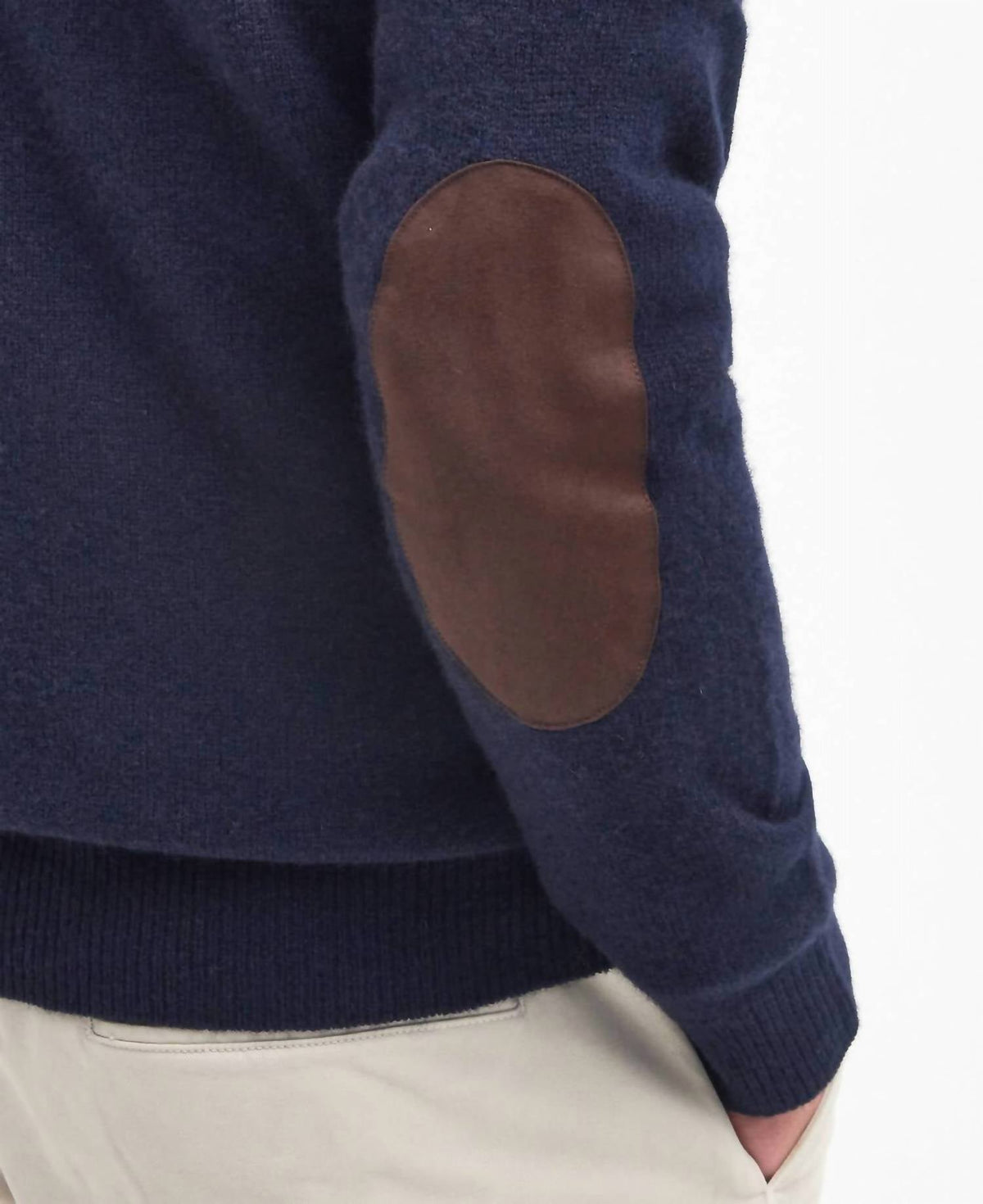 Barbour - Essential Patch Half Zip Sweater