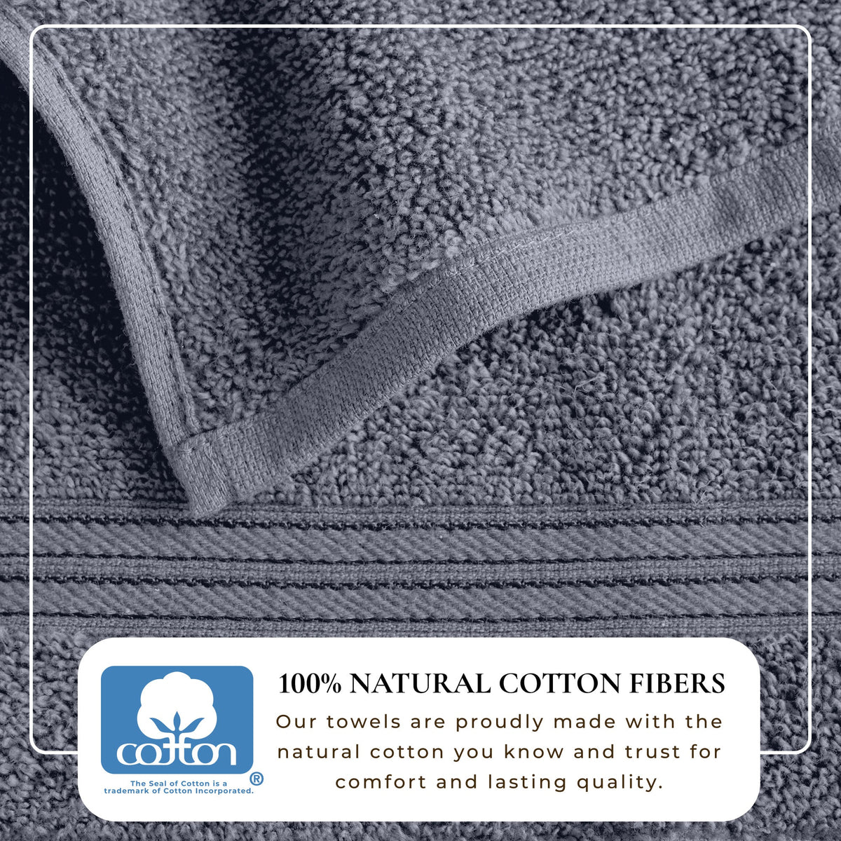 Cotton Terry Bath Towel Set - Cooper Collection