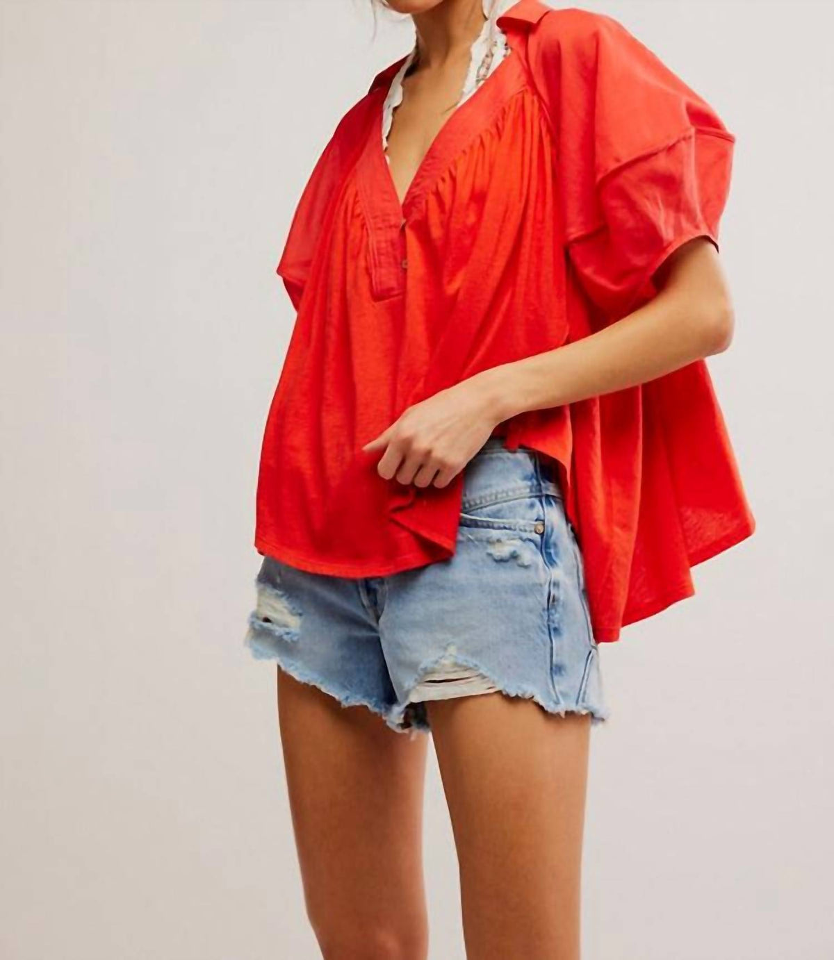Free People - Sunray Babydoll Top