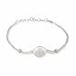 Diana M Jewels - 0.03 Cts Diamond Love Bracelet
