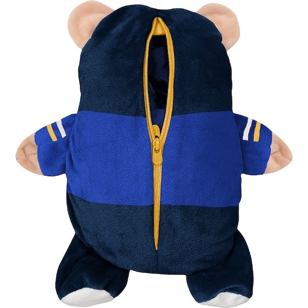Cubcoats Transforming 2-in-1 Toddler Unisex Blue St. Louis Full-Zip Hoodie & Soft Plushie Blue