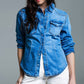 Q2 - Chambray Pearl Snap Shirt