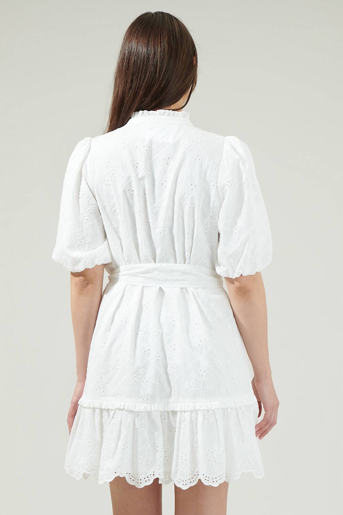 Sugarlips - Sasha Eyelet Mini Dress