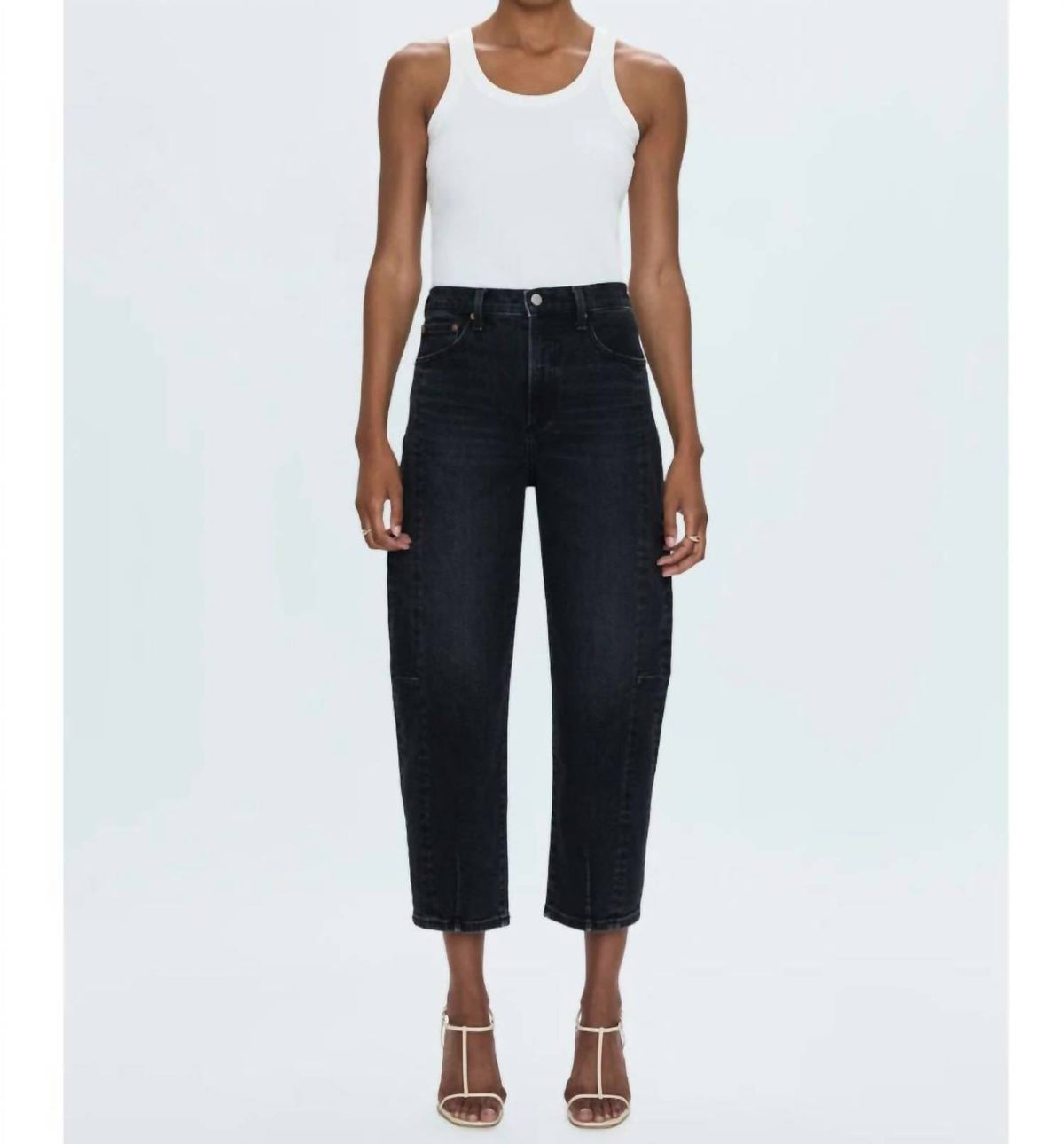 Pistola - Eli High Rise Barrel Jeans