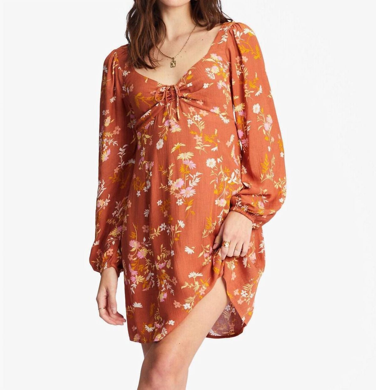 Billabong - Crush On You Floral Mini Dress