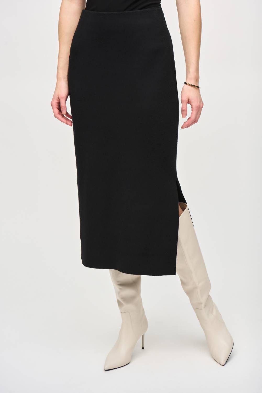 Joseph Ribkoff - Sweater Knit Midi Skirt