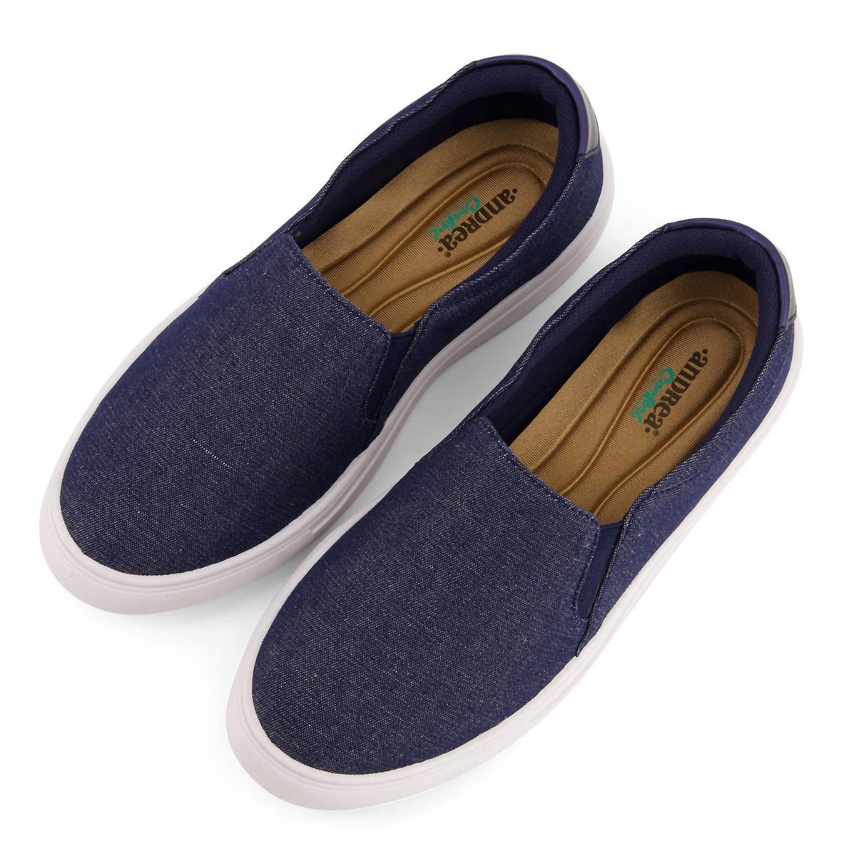 Andrea - Casual Slip On Canvas Sneakers