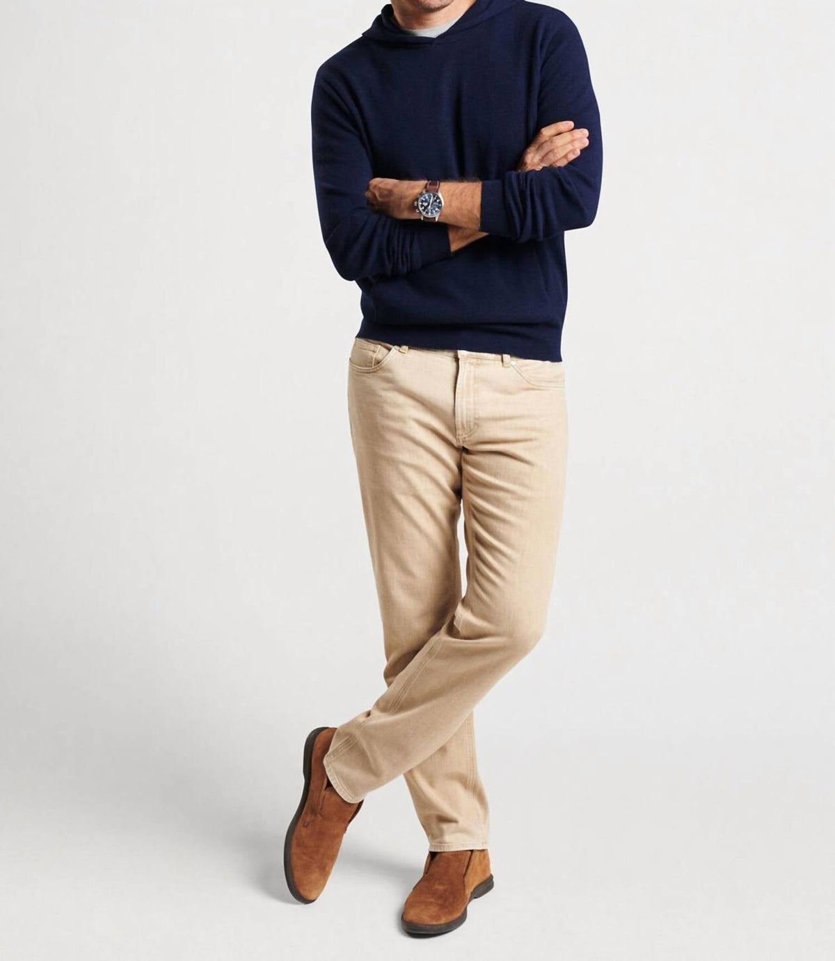 Peter Millar - Men's Conway Wool Cashmere Popover Hoodie