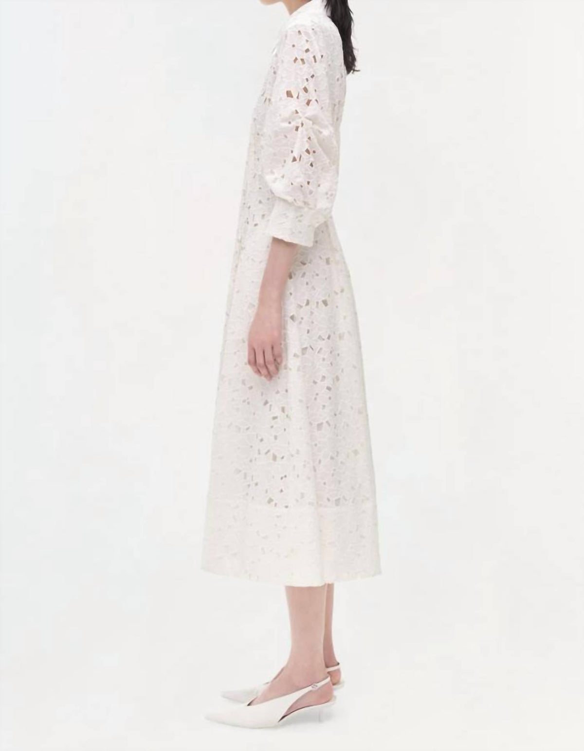 Simkhai - Jazz Embroidered Midi Dress