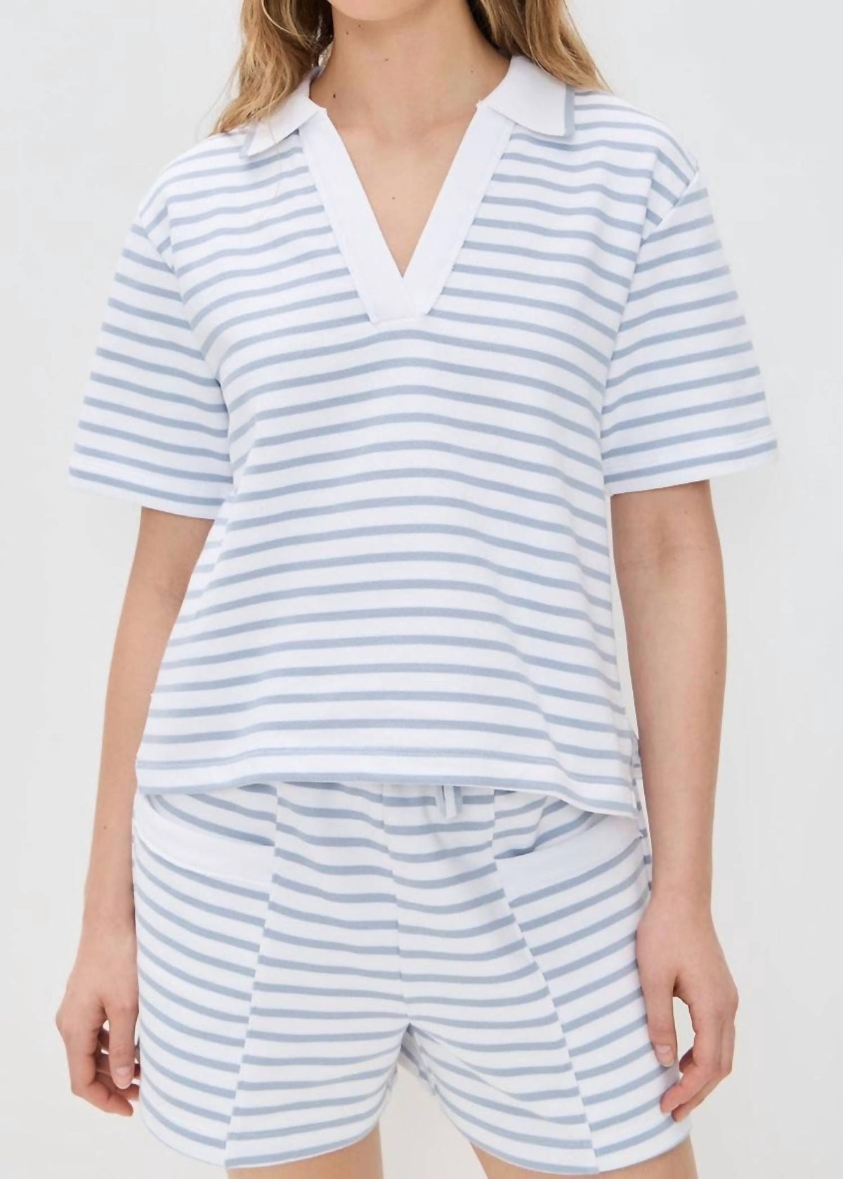 Splendid - Terry Striped Polo