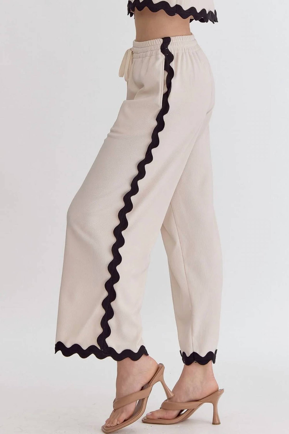 Entro - Ric Rac Top and Pants Set