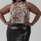 Good American - Mesh Funnel Tank Bodysuit