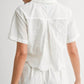 Mable - Eyelet Short Set