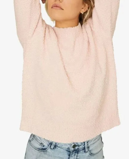 Sanctuary Women's Teddy Sweater Pink Size Medium