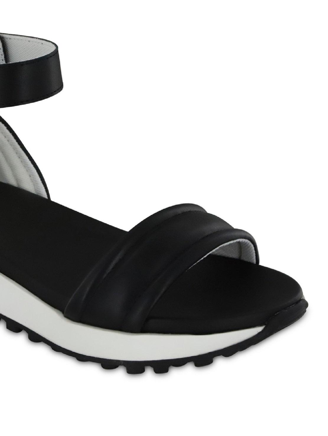Mia Women's Kathie Ankle Strap Sandal Black Size 7.5 M