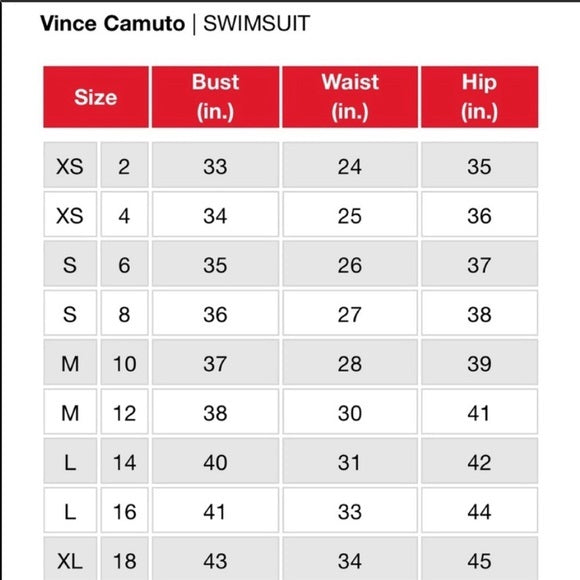 Vince Camuto Women's Strapless Draped Tankini Top Swimsuit Black