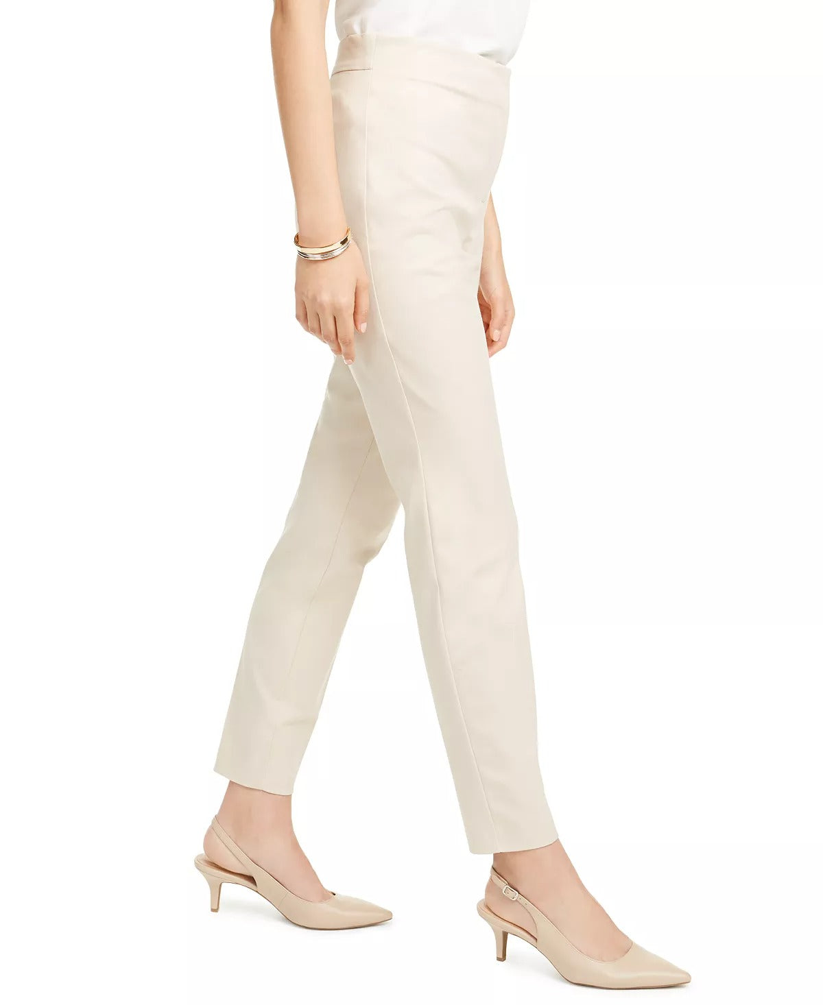 Alfani Women's Petite Comfort-Waist Skinny Pants BlackSize 2 Petite